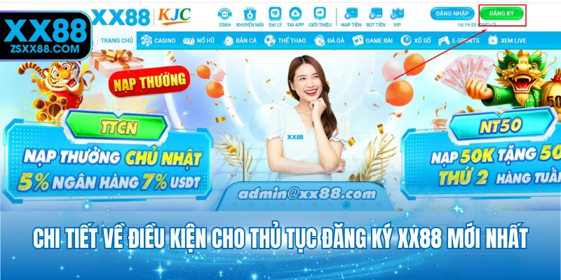 Chi tiết về điều kiện cho thủ tục đăng ký XX88 mới nhất